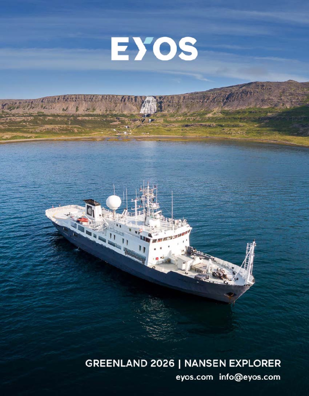 EYOS Greenland 2026 Nansen Explorer ad